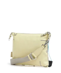 Lily M Umhängetasche genarbtes Kalbsleder gelb