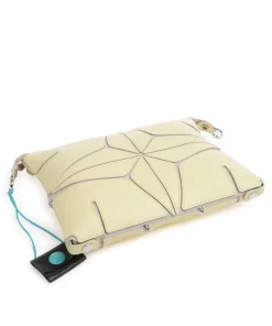 Lily M Umhängetasche genarbtes Kalbsleder gelb