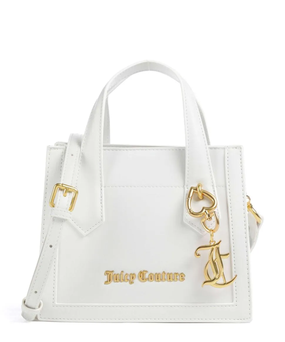 Lily S Umhängetasche Lederimitat weiß