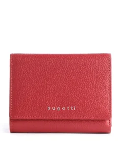 Linda Geldbörse genarbtes Rindsleder rot