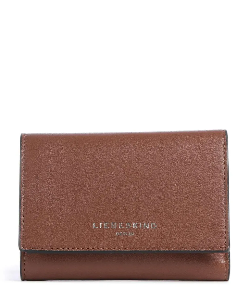 Linn Sheep Natural M RFID Geldbörse Schafsleder braun