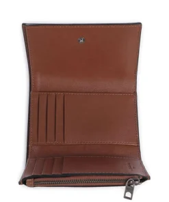 Linn Sheep Natural M RFID Geldbörse Schafsleder braun