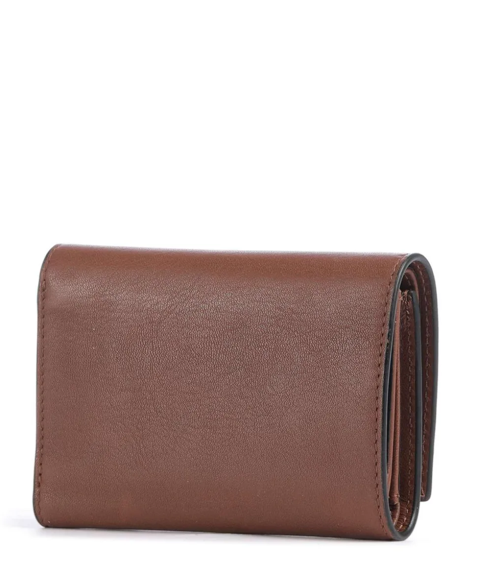 Linn Sheep Natural M RFID Geldbörse Schafsleder braun