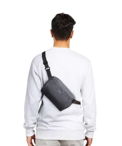 Lite 4L Mini Slingbag recyceltes Nylon, recyceltes Polyester dunkelgrau