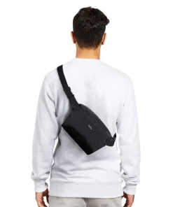 Lite 4L Mini Slingbag recyceltes Nylon, recyceltes Polyester schwarz