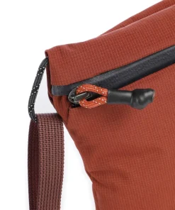 Lite Umhängetasche recyceltes Nylon bernstein