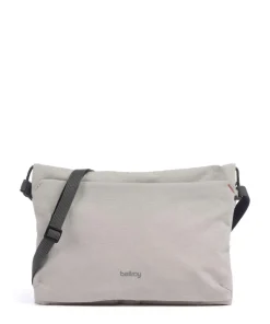 Lite Umhängetasche recyceltes Nylon hellgrau