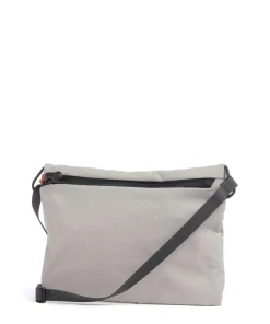 Lite Umhängetasche recyceltes Nylon hellgrau