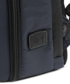 Litepoint Laptop-Rucksack 14″ recyceltes Polyester dunkelblau