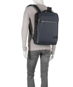 Litepoint Laptop-Rucksack 17″ recyceltes Polyester blau