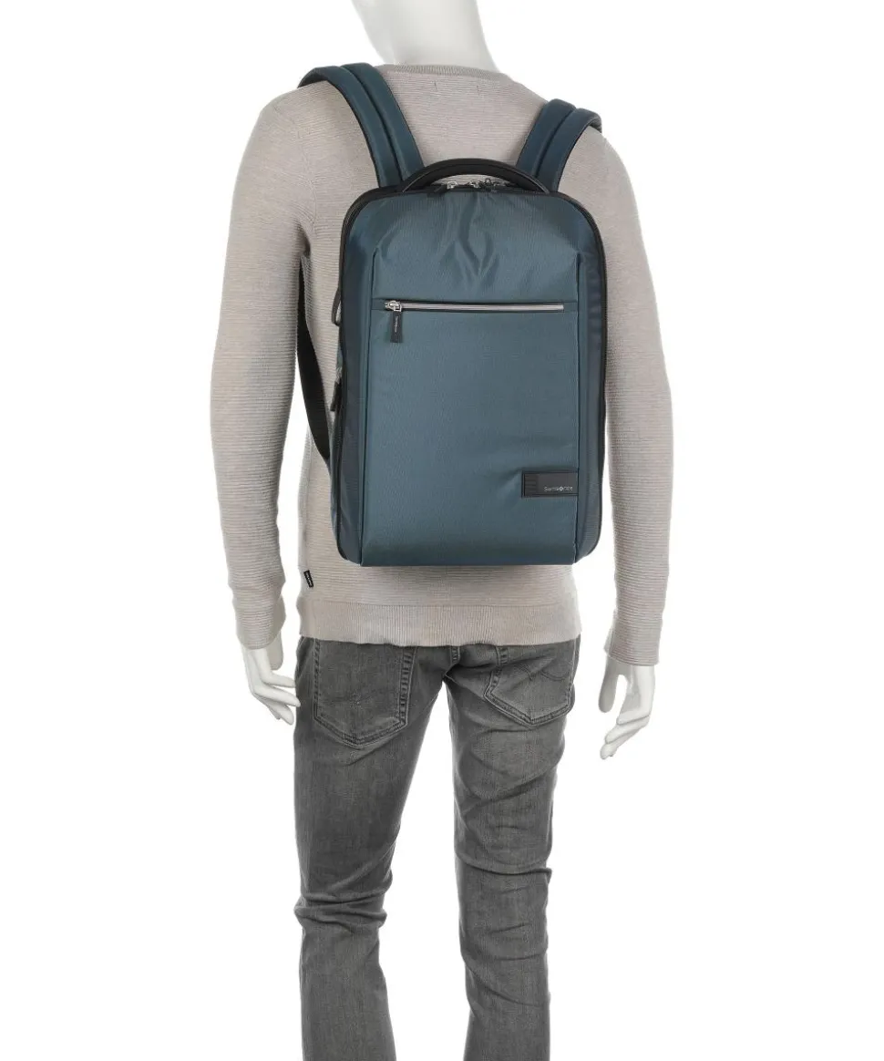 Litepoint Laptop-Rucksack 15.6″ recyceltes Polyester schwarz