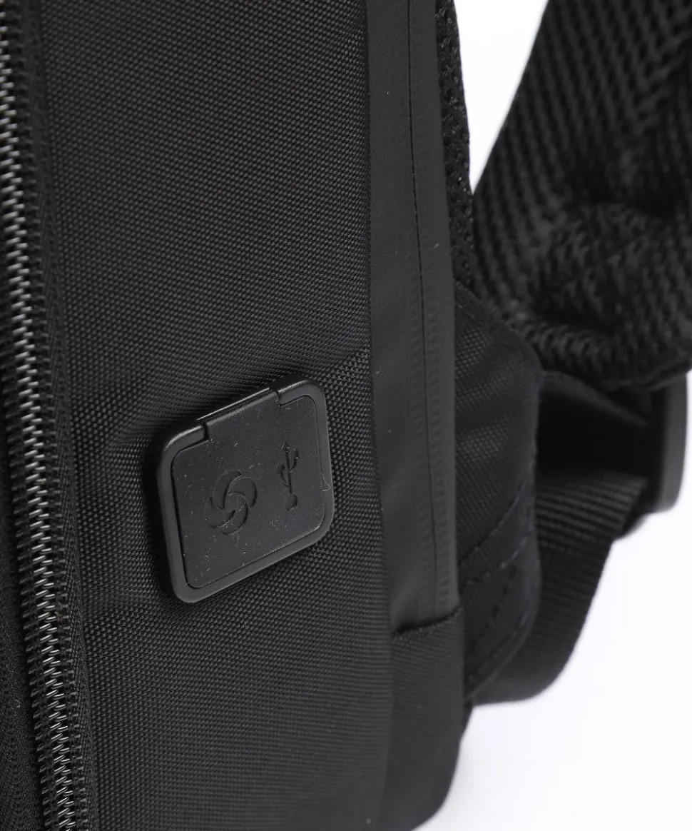 Litepoint Laptop-Rucksack 15.6″ recyceltes Polyester schwarz