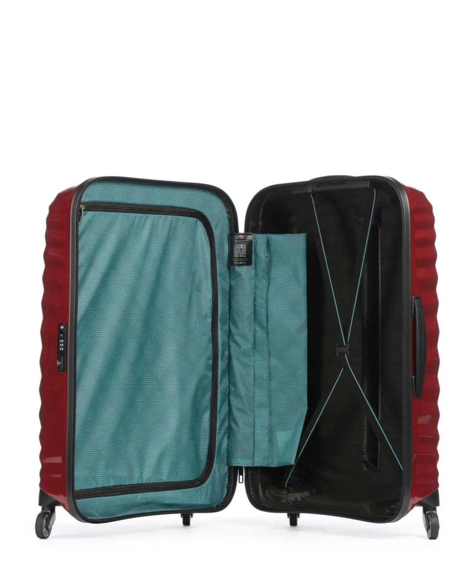 Lite-Shock 4-Rollen Trolley rot 69 cm