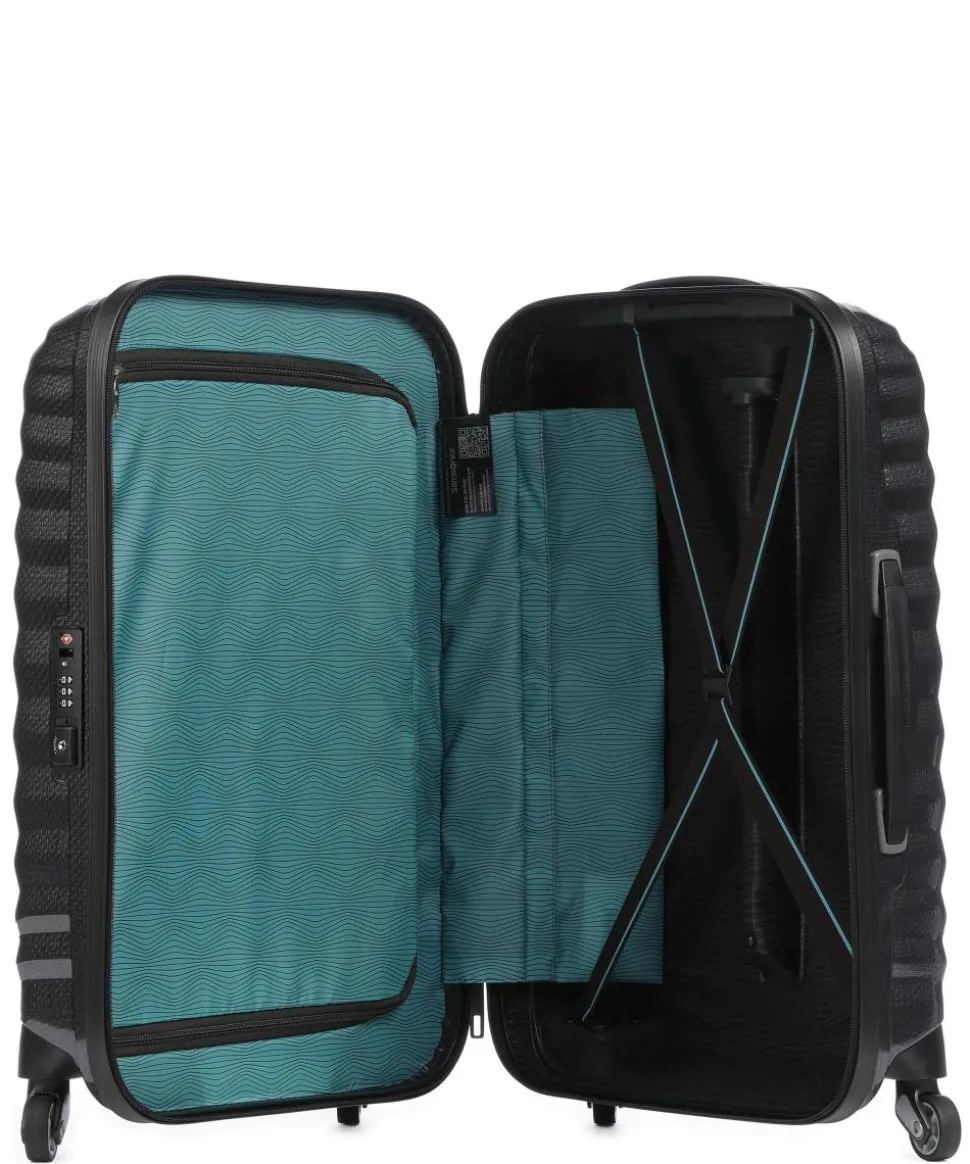 Lite-Shock 4-Rollen Trolley schwarz 55 cm