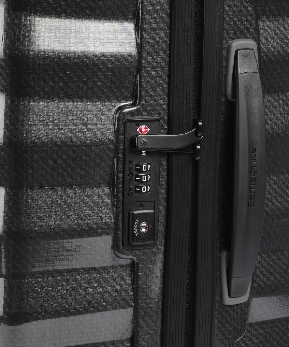 Lite-Shock 4-Rollen Trolley schwarz 75 cm