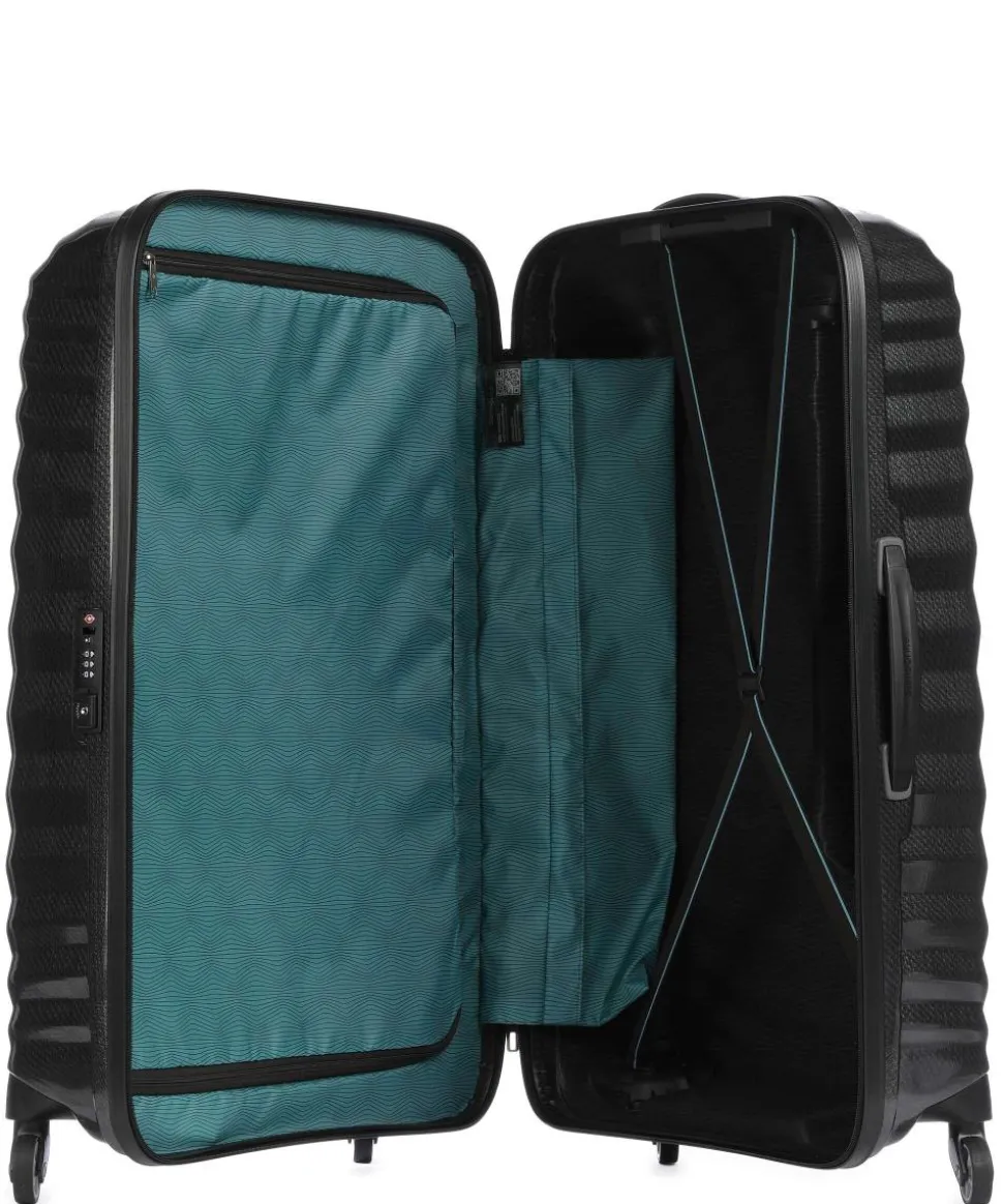 Lite-Shock 4-Rollen Trolley schwarz 75 cm