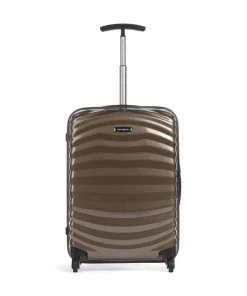 Lite-Shock 4-Rollen Trolley braun 55 cm