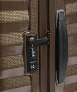 Lite-Shock 4-Rollen Trolley braun 69 cm