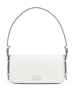 Liv Schultertasche fein genarbtes Rindsleder weiß