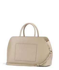 Liverpool Street Handtasche fein genarbtes Rindsleder beige
