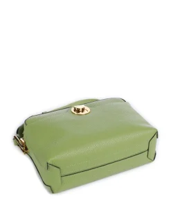 Liya Signature Umhängetasche genarbtes Leder grün