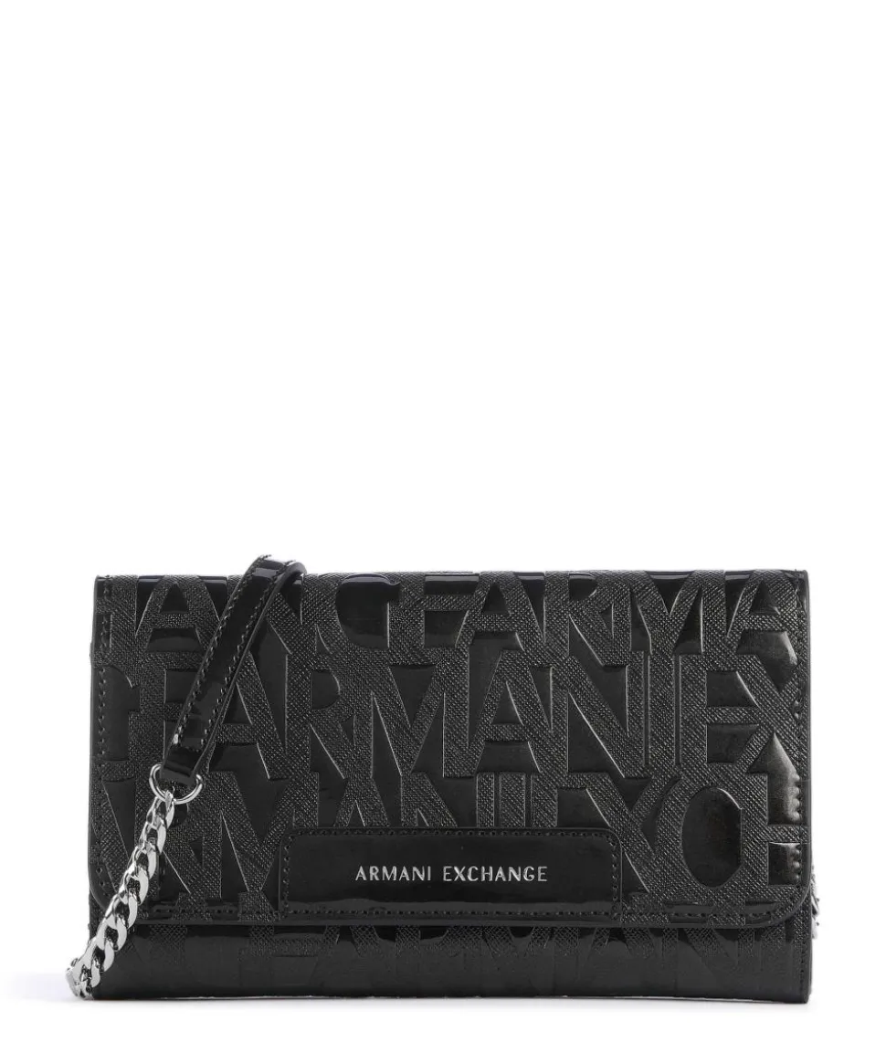 Liz Geldbörse Lederimitat schwarz