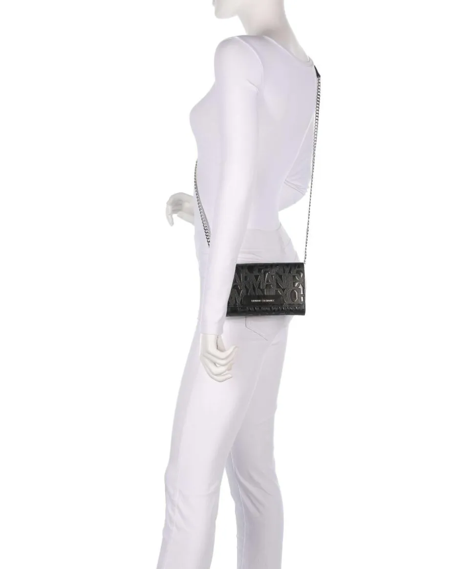 Liz Geldbörse Lederimitat schwarz