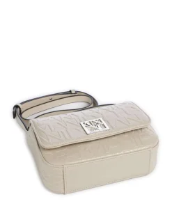 Liz M Umhängetasche Lederimitat beige