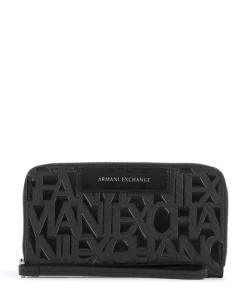 Liz Patent Geldbörse Lederimitat schwarz