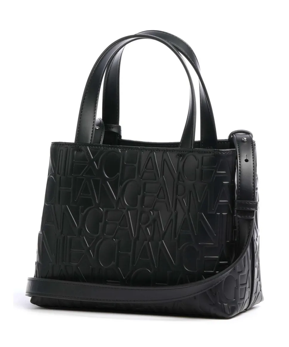 Liz S Handtasche Lederimitat schwarz