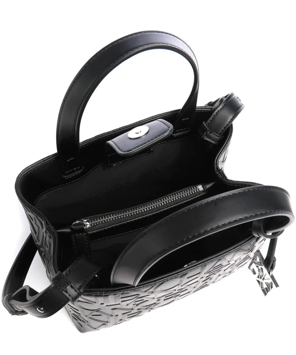 Liz S Handtasche Lederimitat schwarz