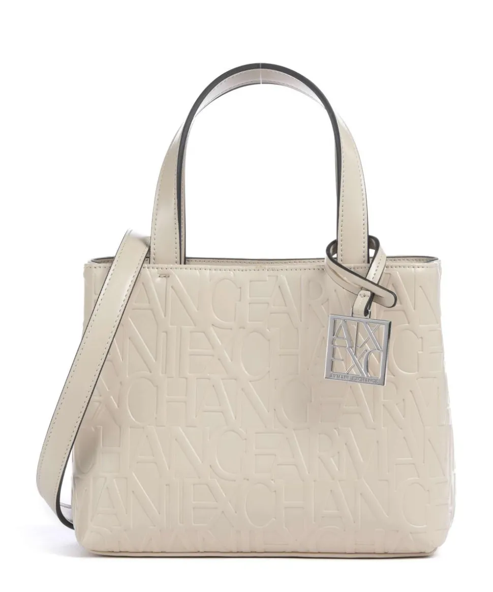 Liz S Handtasche Lederimitat elfenbein