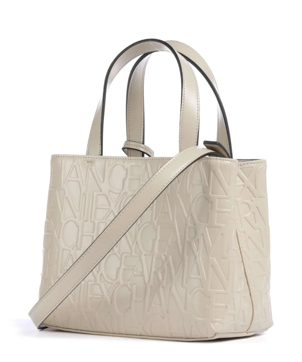 Liz S Handtasche Lederimitat elfenbein