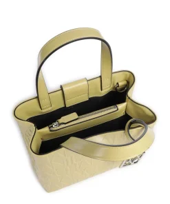 Liz S Handtasche Lederimitat gelb