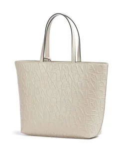 Liz Shopper Lederimitat elfenbein