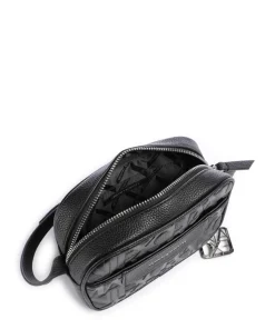 Liz Umhängetasche Lederimitat schwarz