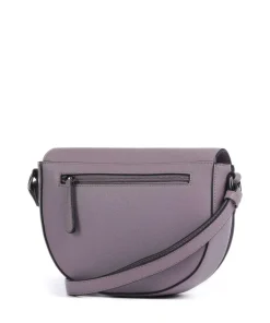 Locco Umhängetasche Lederimitat violett