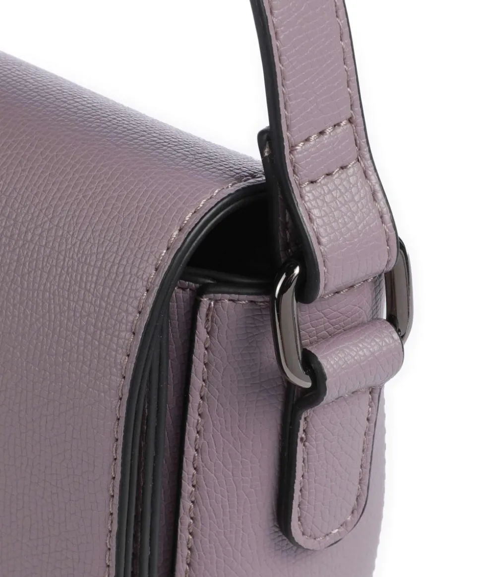 Locco Umhängetasche Lederimitat violett