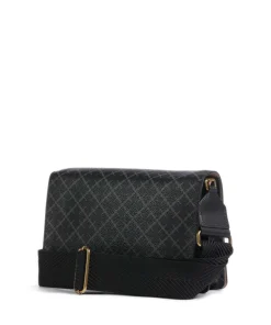 Loenna Umhängetasche Lederimitat schwarz