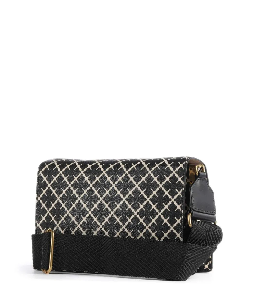 Loenna Umhängetasche Lederimitat schwarz