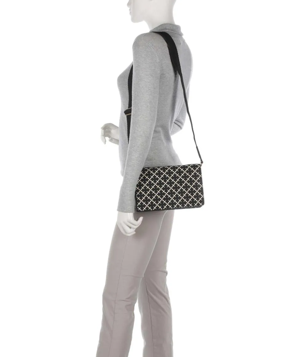 Loenna Umhängetasche Lederimitat schwarz