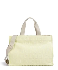 Logo Shopper Baumwolle, Polyester gelb