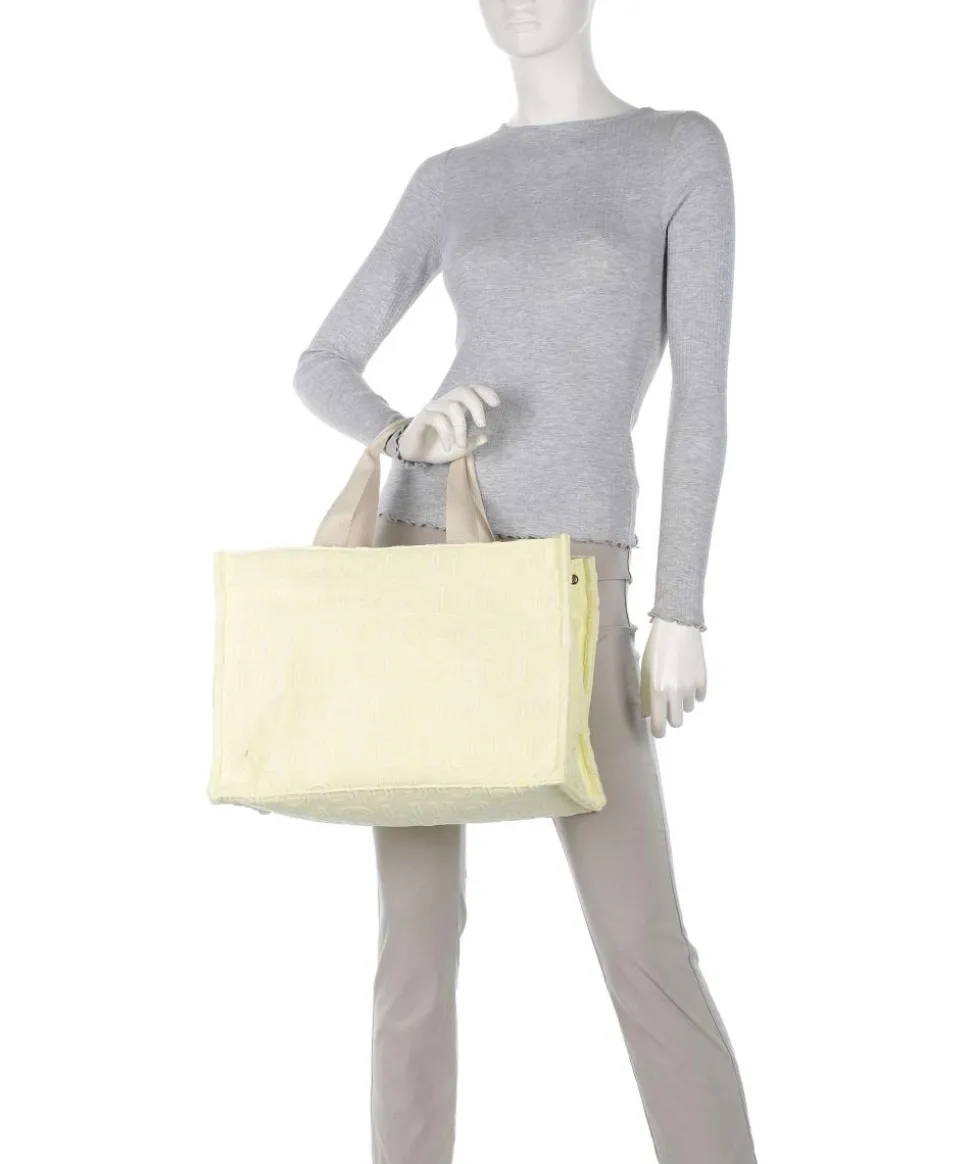 Logo Shopper Baumwolle, Polyester gelb