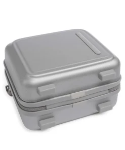 Logoduck+ Kosmetikkoffer silber 28 cm