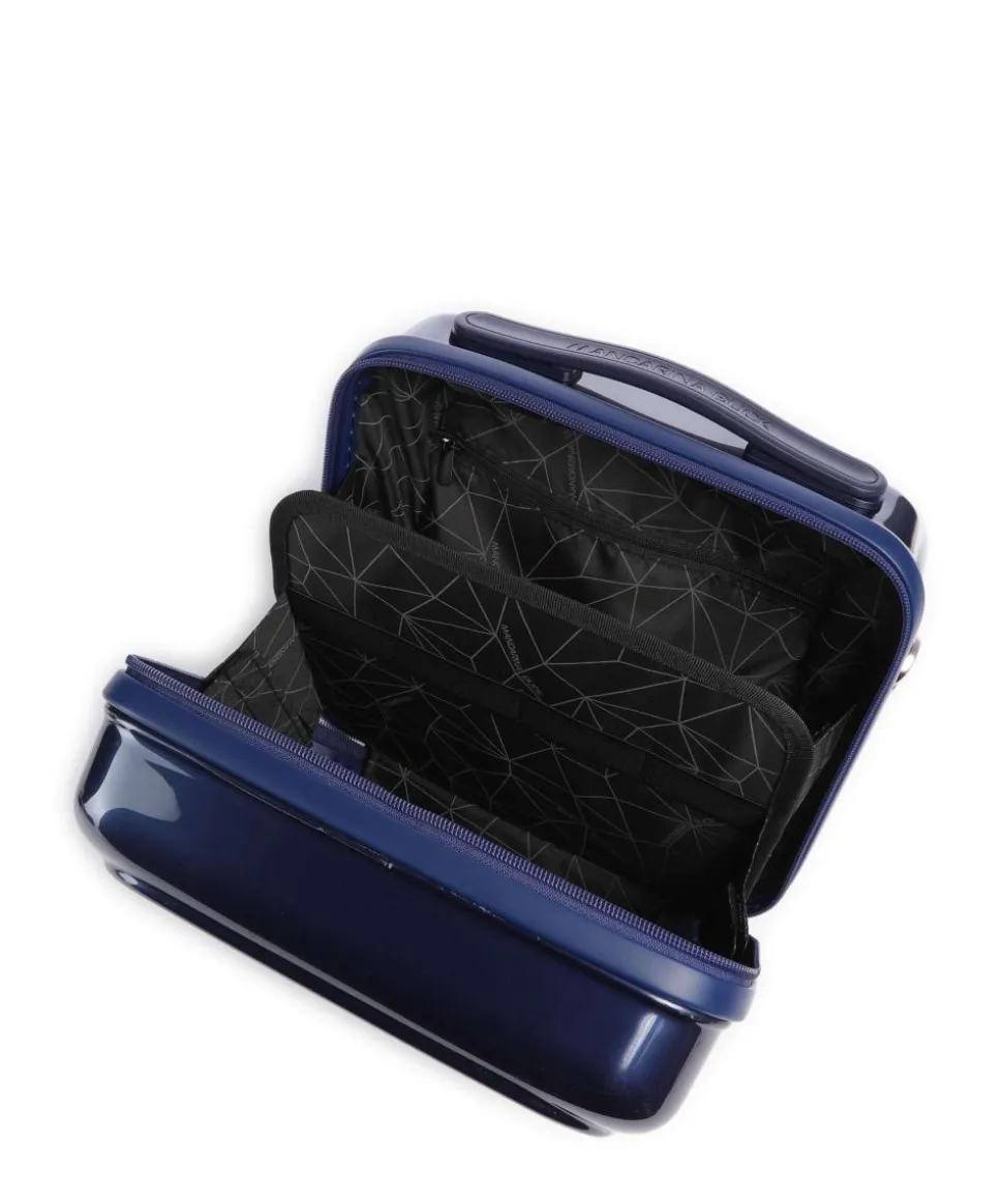 Logoduck+ Metal Kosmetikkoffer dunkelblau 29 cm