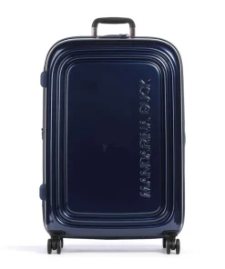 Logoduck+ Metal 4-Rollen Trolley dunkelblau 75 cm