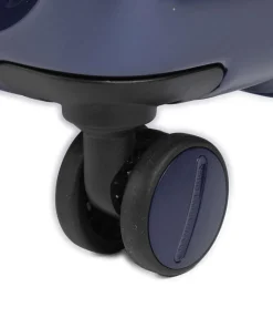 Logoduck+ Metal 4-Rollen Trolley dunkelblau 75 cm