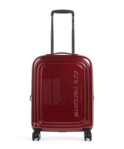 Logoduck+ Metal 4-Rollen Trolley dunkelrot 55 cm