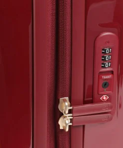 Logoduck+ Metal 4-Rollen Trolley dunkelrot 55 cm