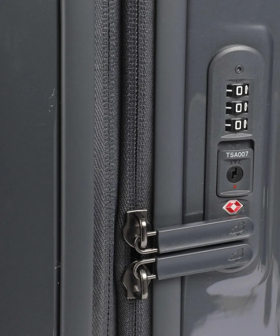 Logoduck+ Metal 4-Rollen Trolley anthrazit 55 cm